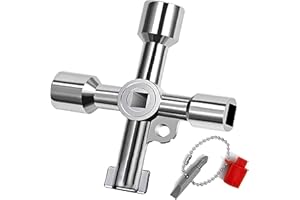 Tomario 7 in 1 Meter Key Box Opening Key Set - Zinc Alloy