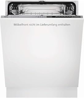 Aeg Fss5260az Vollintegrierter Geschirrspuler 60 Cm Airdry Energiesparend Spulmaschine Mit Besteckkorb Beladungserkennung Glas Intensiv Kurzprogramm Amazon De Elektro Grossgerate