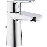 Grohe BauCosmopolitan Basin Tap with Automatic Drainage - Size S (Ref.23356000)