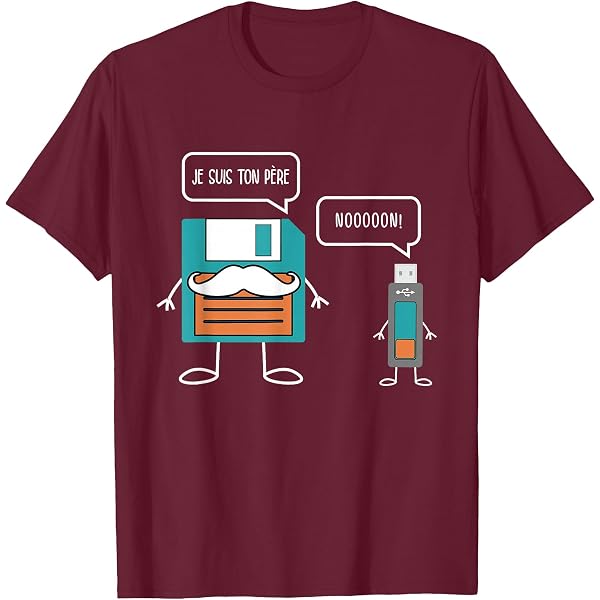 Tee Shirt Humour Geek Homme "Je Réfléchis Soyez Patient" - Cadeau Drôle Pour Papa Ou Amis