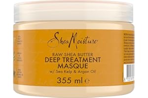 SHEA MOISTURE SheaMoisture Raw Shea Butter Deep Hair Treatment Mask silicone and sulphate free for dry, damaged or transitioning hair 355 ml