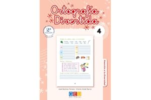 Ortografía divertida 4 / Editorial GEU / 2º Primaria / Mejora la ortografía / Recomendado como apoyo / Con actividades sencillas de repaso
