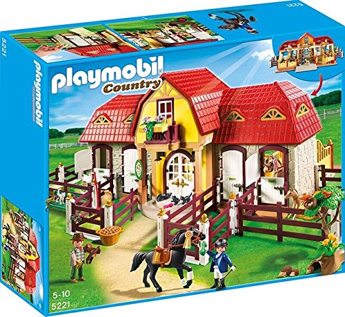 Preisvergleich Produktbild PLAYMOBIL®-Großes Reiterhof-Set (Art. 5221; 5223; 5227)