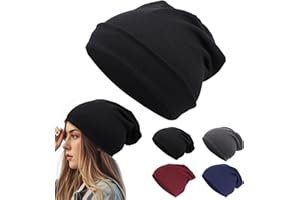 AN-WATTY Gorro Hombre, Gorro Mujer, Turbantes para Mujer, Gorro para Dormir, Gorro Running Hombre, Pañuelos Cabeza Mujer, Gorro Dormir, Gorras Mujer y Hombre per Primavera, Autunno e Inverno
