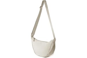 DWDC Borsa a Tracolla,Borsa a Tracolla per Donna Borsa a Tracolla Piccola in Nylon a Mezzaluna Morbida Borsa a Tracolla Casual Borsa a Tracolla Zaino a Tracolla