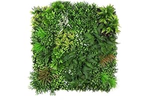 FAUXLIAGE LANDSCAPING SALE -Fauxilage Landscaping Premium Evergreen Artificial Living Wall | Boxwood Greenery For Home Garden Indoor and Outdoor Decoration | Gives Natural Look To Your Garden - 1m x 1m