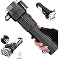 CzarX Portable Rechargeable LED Torch | Long Distance High Powered Beam | New, Improved with Reverse Charging | Car Rescue Hammer and Seat Belt Cutter | Powerful Flashlight | Check Seller