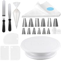 Kit Pâtisserie Gâteau 139 Pièces - Plaque Tournante 11