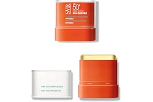 SVR - Sun Secure Easy Stick SPF50+ - Stick solaire invisible pour zones sensibles – Très haute protection UVA, UVB, infrarouge & lumière visible – Peaux sensibles – Antioxydants, Vitamine E – 10 g