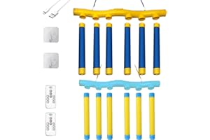 Ungtyb Reflex Trainer, Hand Speed Challenge, Reaction Game, Adjustable Drop, Hand Eye Training Improves Reflexes Fun Skill Test for All Ages, 15.74x2.08x3.74 in