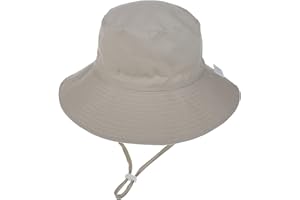 Malaxlx Unisexe Bob Bébé Enfant Chapeau de Soleil Chapeau de Pêcheur Nourrisson Chapeaux de Seau Large Bord Chapeau de Plage Visière pour Fille Garçon