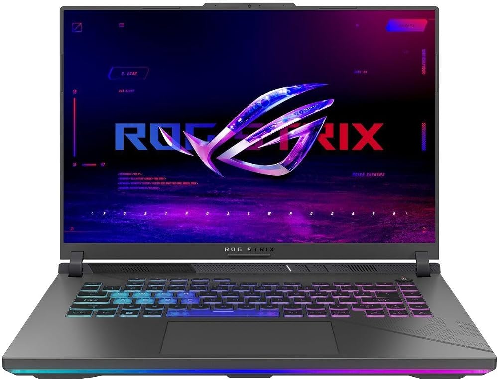 Asus Rog Strix G16 G614PH-RV056 AMD Ryzen 9 8940HX 32GB 1TB SSD RTX5050-8GB 115W Freedos 16 165Hz WUXGA Taşınabilir Bilgisayar