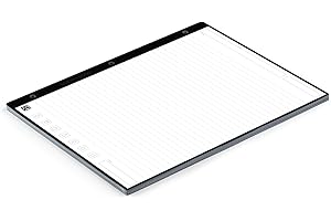 Rocketbook Smart Filler Paper Expansion Pack | Papier do notatnika wielokrotnego użytku w linie, w linie, 21,6 x 28 cm, papier do segregatora, do pisania, skanowania, wymazywania, wielokrotnego