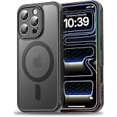Minesk iPhone 16 Pro i&ccedil;in MagSafe ile Uyumlu MattCover Serisi Arkası Mat Polikarbonat Kenarları Silikon ve K&ouml;şeleri G&uuml;&ccedil;lendir