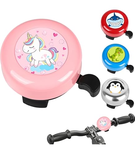 Lot De 2 Sonnettes De Vélo Originales En Forme De Burger Et Frites – Accessoire Ludique Et Sécurisé Pour Guidon, Enfants Et Adultes