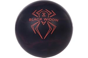 Hammer Black Widow 2.0 Bowlingball, Schwarz/Rot, 6,8 kg