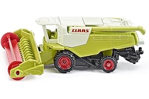 siku 1476, Claas Mähdrescher, Metall/Kunststoff, Grün, Bewegliche Haspel, Schwenkbares Abtankrohr