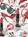 Produktbild Cosmetic Notebook: Red Highheel Cosmetic Journal Book To Write In Ruled Lined Page Teen Girl Women Lady Makeup Artist Princess Writing Cute Diary ... Composition Notebook (Large 8.5 x 11 Inch)