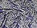 Produktbild Schlangenleder Print Scuba Crepe Stretch Jersey Knit Kleid Stoff lila – Meterware