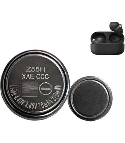 Batteria Ricambio Per Cuffie Sony WF1000XM4 - 3,85V 70mAh Li-on Originale - Foto 4