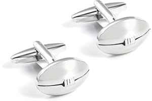 SHIPITNOW Boutons de Manchette Sport - Boutons de Manchette Originaux pour Joueur, Sportif ou Club - Vendus par paire - Accessoire Fantaisie ou Déguisement Chemise et Veste de Costume, Smoking