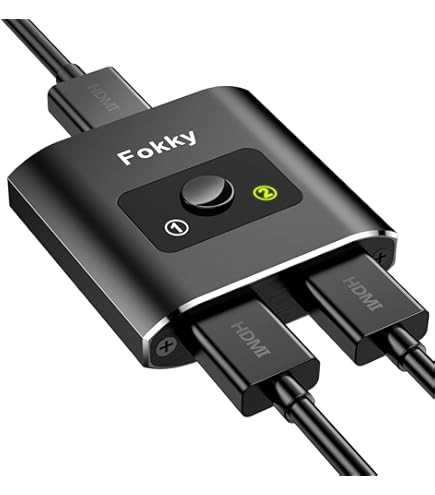 NEWCARE Répartiteur HDMI 1 En 2 Sorties - Répartiteur HDMI 2 Moniteurs Simultanés - Répartiteur HDMI 1 En 2 Sorties - Répartiteur HDMI 1 En 2 Sorties Simultanément Pour Xbox, Fire Stick, Roku