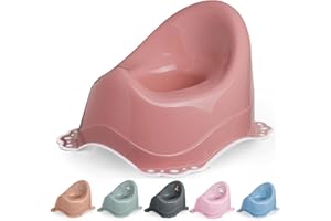 DOCARI Baby Töpfchen für Kinder ab 1 Jahr bis 3 Jahre rosa - Ergonomische Kindertoilette: kinderfreundlich, leicht & tragbar - Kinder Töpfchen Toilettentrainer - Abhaltetöpfchen Baby