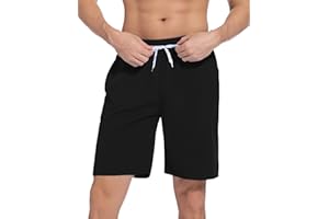 ACHTELEPHS Lange Badehose Herren Badeshorts Schnelltrocknende Boardshorts mit Mesh & Verstellbarem Tunnelzug