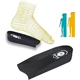 3 Cm Boy Uzatıcı Tabanlık Gizli Topuk Y&uuml;kselten Boy Uzatan Tabanlığı Boy Y&uuml;kselten İ&ccedil; Taban,Erkek,Kadın (M, SİYAH)