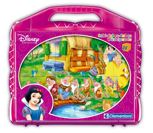 Imagen principal de Clementoni - Cubos 24 piezas Blancanieves (42475.7)
