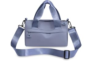 HICARRY Mini Gym Bag, Nylon Mini Duffle Bag, Small Waterproof Crossbody Shoulder Bags Lightweight Zipper Gym Tote Bag with Adjustable Strap