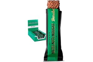 Barritas de proteínas Barebells Hazelnut Nougat 12 x 55g Rica en proteínas Baja en carbohidratos Baja en azúcar 20g proteínas/barrita 55g Deliciosas barritas de proteínas.
