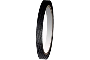 INDIGOS UG - Strisce Decorative 10m x 15mm - Carbon Lucido - Modellismo di Auto, Moto, Barche, Strisce Laterali, Strisce adesive, Tuning, Car Wrapping, Strisce di Rivestimento per Auto