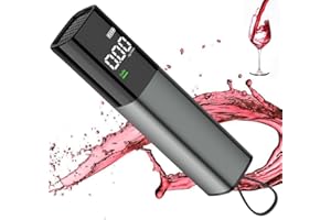 ‎NXPGKEA NXPGKEA Alkoholtester, Polizeigenau Alkoholmessgeräte Promillemessgerät, Professioneller Alkohol Tester mit Digitaler Blauer LCD-Anzeige und Halbleiter Sensorik