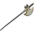 Ultra Halloween Prop Executioner Single Axe Ideal for Viking Costume LARP Medieval Dress Steampunk Accessories and Cosplay Hatchet Camping Axe for Fancy Dress Fake Ax Pretend Weapons Toy Props