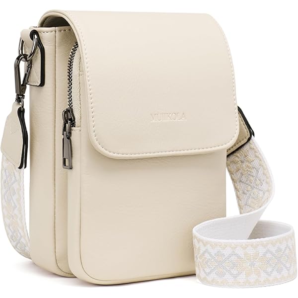 Lederen crossbody telefoon tasje Carisma