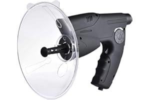 ULAPITHI Richtmikrofon Parabolmikrofon, Abhörgerät, Monokulare Parabol-Richtmikrofon X8-faches Teleskop Abhörgerät Mit Optischem Teleskop Digitales Gerät Zum Beobachten Und Zuhören Für Outdoor Aktivitäten