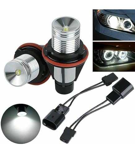 LED Angel Eye, Baceyong 6W 6000K 2 LED Angel Eye Feu De