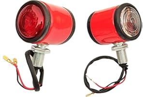 Bajato: Lampe Style Butler pour Massey Ferguson 35X Tracteurs Rouge Lot (10pcs)- 11000502 L (Rouge)