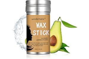 wodemate Hair Wax Stick, Non-greasy Hair-Styling Waxes, Hair Care Slick Stick for Women & Kids, Styling Pomade for Flyaways, Bun Maker, Baby Hair with Frizz Edge 2.7 Oz