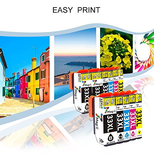 Epson 33 XL Compatible 7Magic Epson T3357 33 XL Cartuchos de tinta compatibles de repuesto para Epson Expression Premiume XP-630 XP-640 XP-635 XP-540 XP-645 XP-830 XP-530 XP-900 B PB C M Y 5 unidades reviews Epson 33 XL Compatible 7Magic Epson T3357 33 XL Cartuchos de tinta compatibles de repuesto para Epson Expression Premiume XP-630 XP-640 XP-635 XP-540 XP-645 XP-830 XP-530 XP-900 B PB C M Y 5 unidades