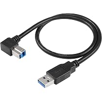 iYueshare - Cavo di conversione USB 3.0, tipo L 90°, USB 3.0, maschio a femmina, cavo adattatore ultra-alta velocità da 5 Gbps (fino a L + giù