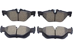 HouYeen Rear Brake Pad Set for BMW 1 Series E81 E82 E87 E88 3 Series E90 E91 E92