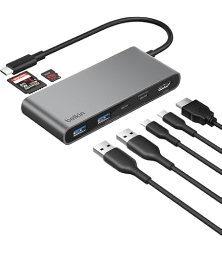 Belkin Connect 11-in-1 USB-C hub dockingstation Zilver/zwart