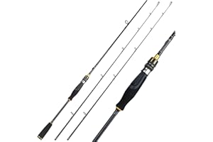 Sougayilang Fishing Rod, 30-Ton Carbon Fiber Casting & Spinning Rods, Durable Lightweight Ultra-Sensitive Casting & Spinning Poles, Twin-Tips Trout Rods