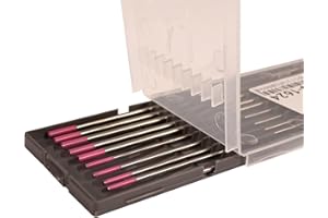 WELDINGER WIG-Wolframelektrode WX-Pink Sortiment je 5 Stück 1,6x175 und 2,4x175 mm