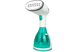 Jocca - Defroisseur Vapeur Vertical Portable| Fer à Repasser| Fer à Repasser Vertical à Vapeur| 1500W|Système Anti-Goutte| Fer de Voyage| Brosse à Vapeur Verticale| Vaporisateur | Vert