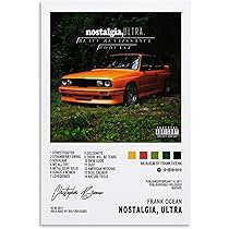 Frank Ocean Nostalgia Ultra Cover Frank Ocean 'Nostalgia, Ultra'