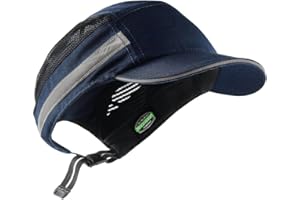 ‎GREEN DEVIL GREEN DEVIL Anstoßkappe Sicherheitsmütze Baseball-Stil Sicherheitskappe Kopfschutz Schutzkappe mit ABS Hartschale Atmungsaktiv Leicht Anti-Schock