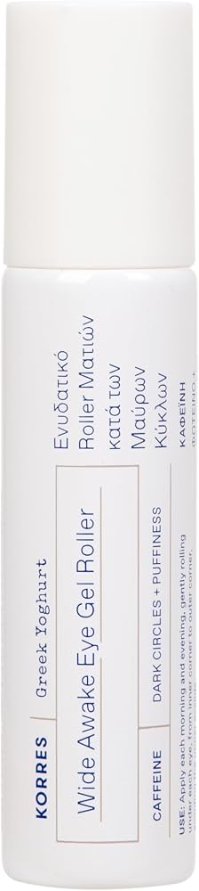 Korres Greek Yoghurt Wide Awake Eye Gel Roller 15 ml - Canlandırıcı Jel Göz Serumu